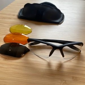 Native sport glasses with interchangeable lenses